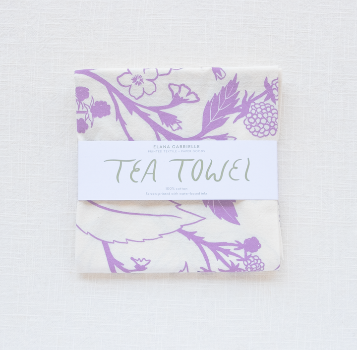 Berries Cotton Tea Towel