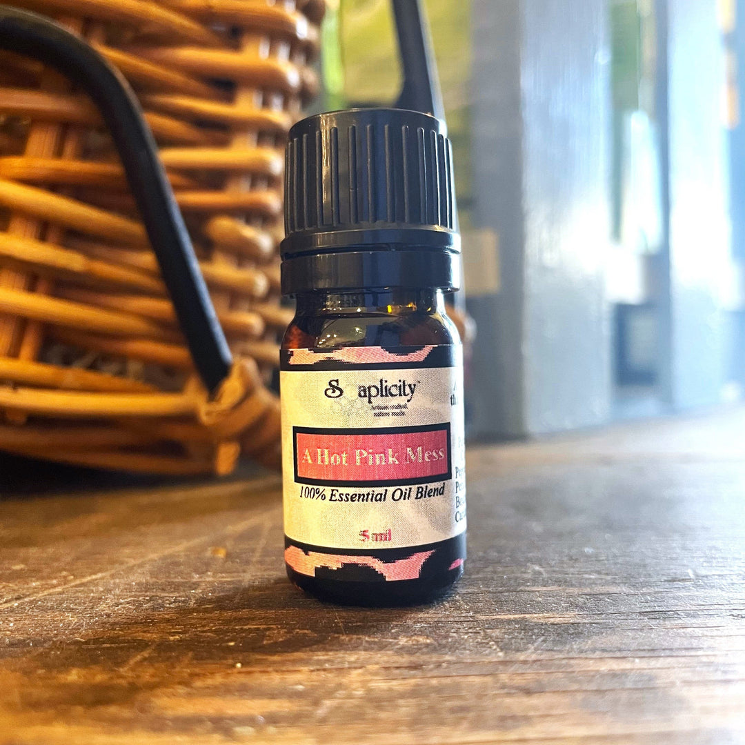 A Hot Pink Mess Essential Oil Blend, 5 ml — Essential Oil Blend, [material], Soaplicity