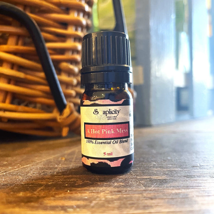 A Hot Pink Mess Essential Oil Blend, 5 ml — Essential Oil Blend, [material], Soaplicity