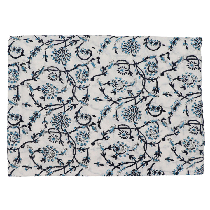 100% Organic Cotton - Eleanor Royal Blue Tablecloth