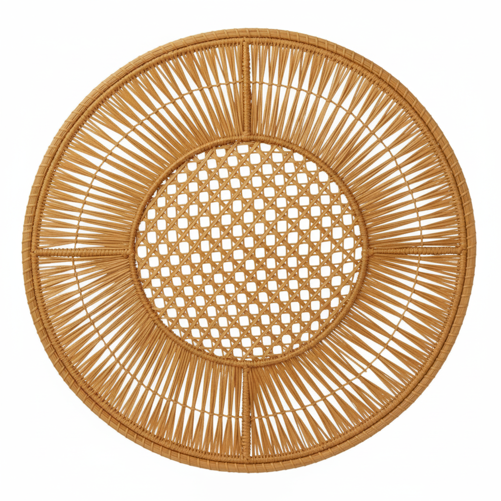 Radiant Handwoven Iraca Placemat