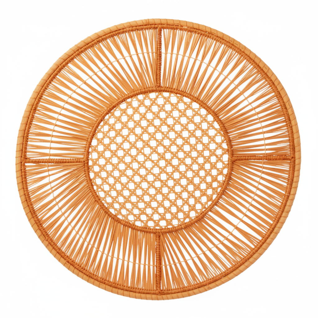 Radiant Handwoven Iraca Placemat