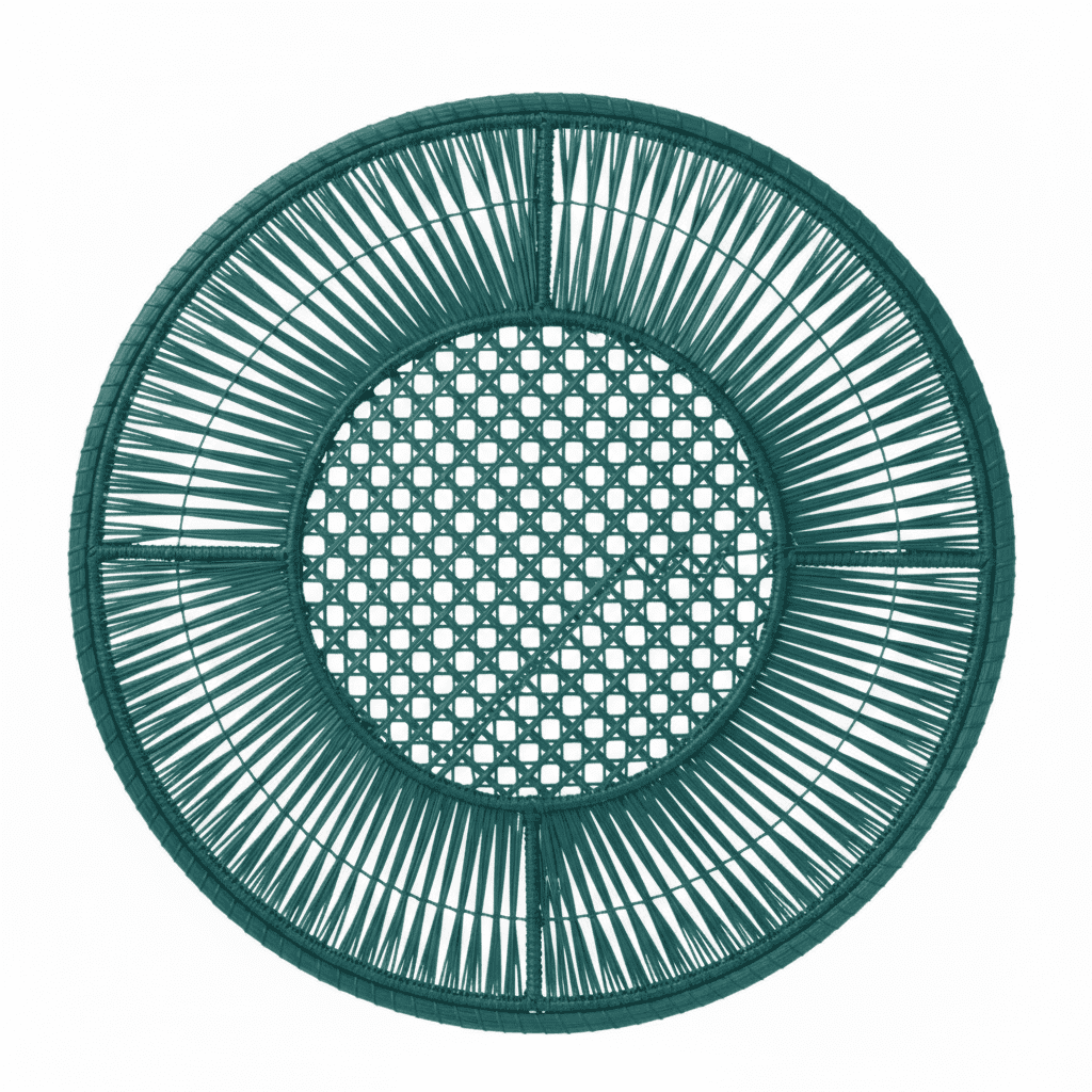 Radiant Handwoven Iraca Placemat — Placemats, [material], MacondoForever
