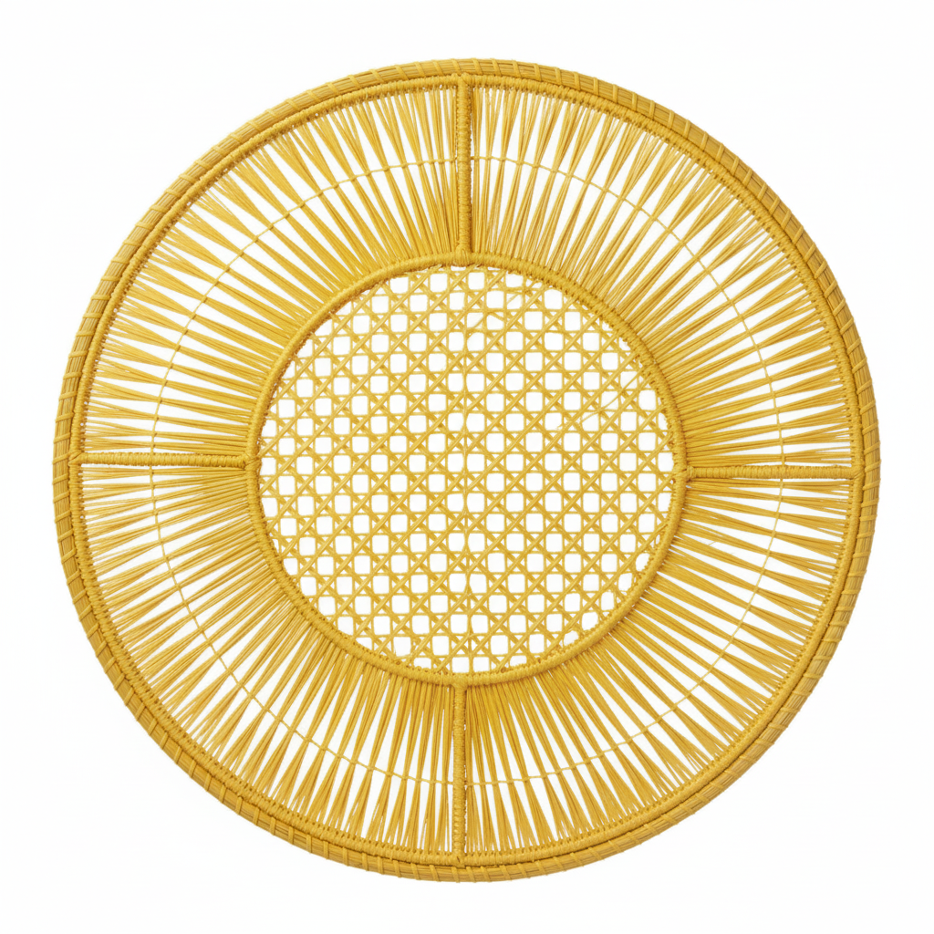 Radiant Handwoven Iraca Placemat