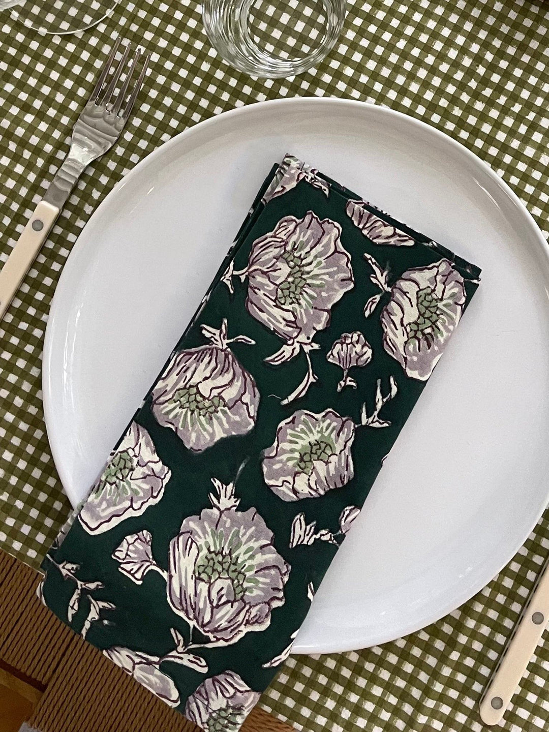 Floral Napkins, Set of 6 — Napkins, [material], Sarah Spiegel