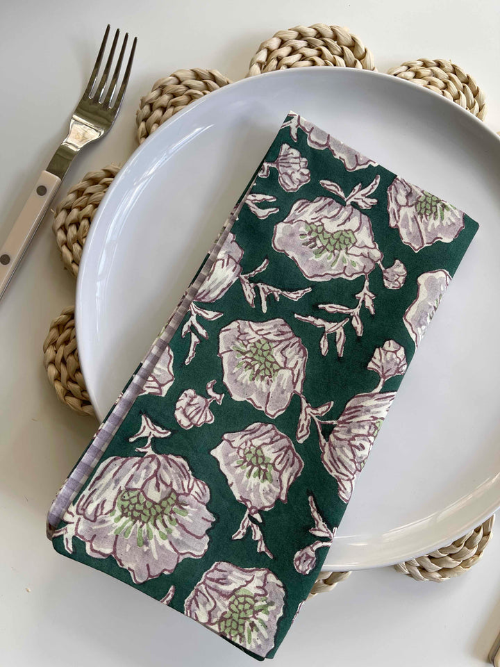 Reversible Floral Napkins