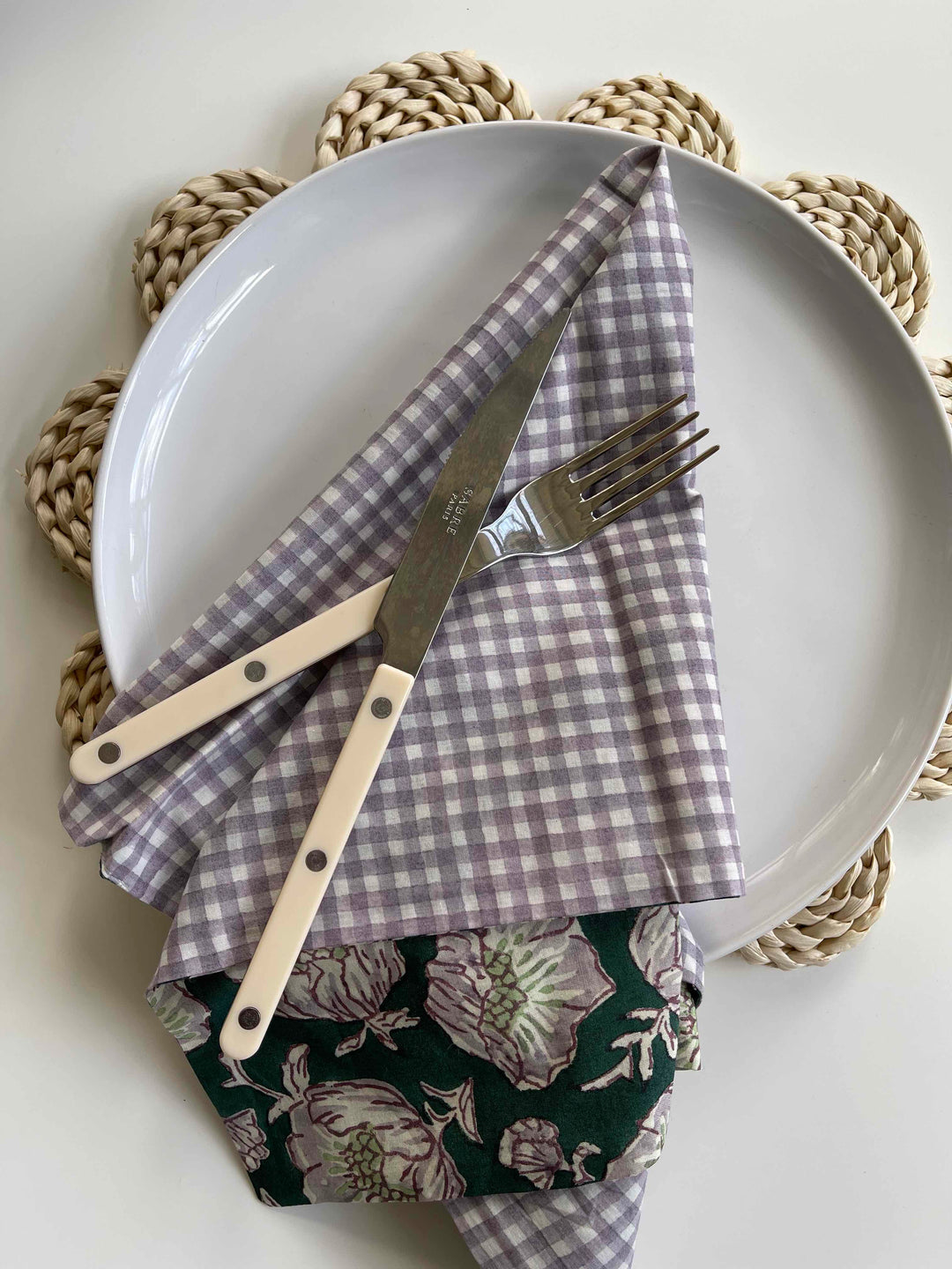 Reversible Floral Napkins