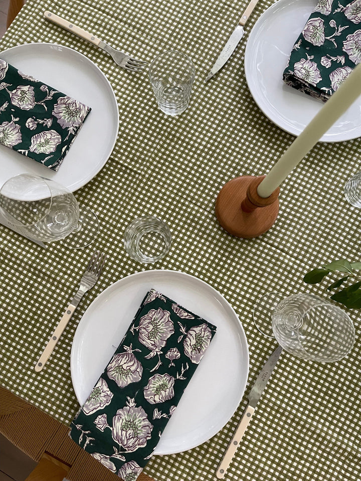 Floral Napkins, Set of 6 — Napkins, [material], Sarah Spiegel