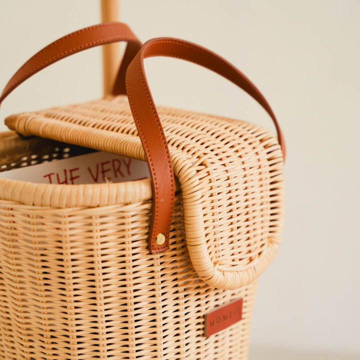 Eric Kids Shopping Trolley–Rattan