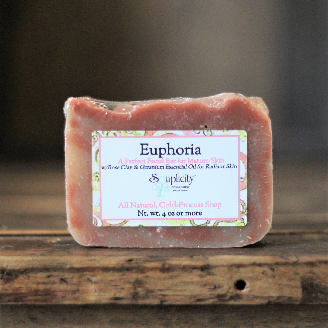 Euphoria Facial Soap Bar for Mature Skin — Soap Bar, [material], Soaplicity
