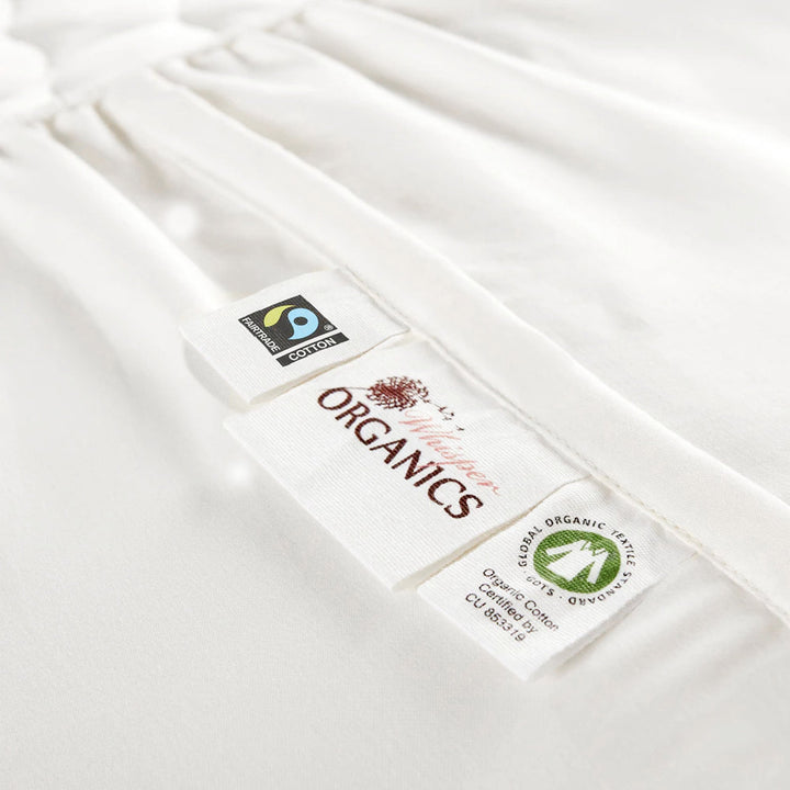 Organic Cotton Quilted Mattress Cover—500 TC