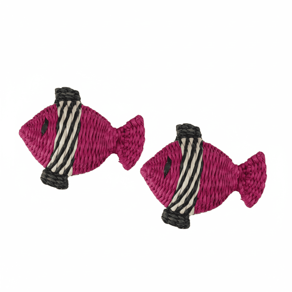 Fish Handwoven Iraca Napkin Rings — Napkin Ring, [material], MacondoForever