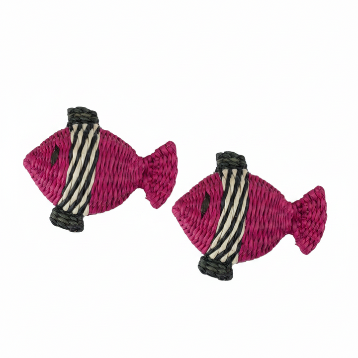 Fish Handwoven Iraca Napkin Rings