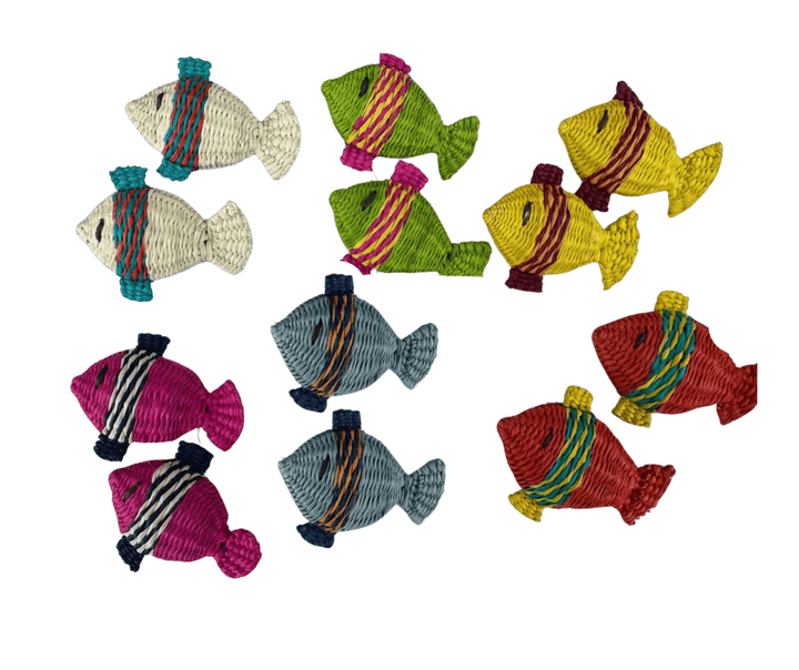 Fish Handwoven Iraca Napkin Rings — Napkin Ring, [material], MacondoForever