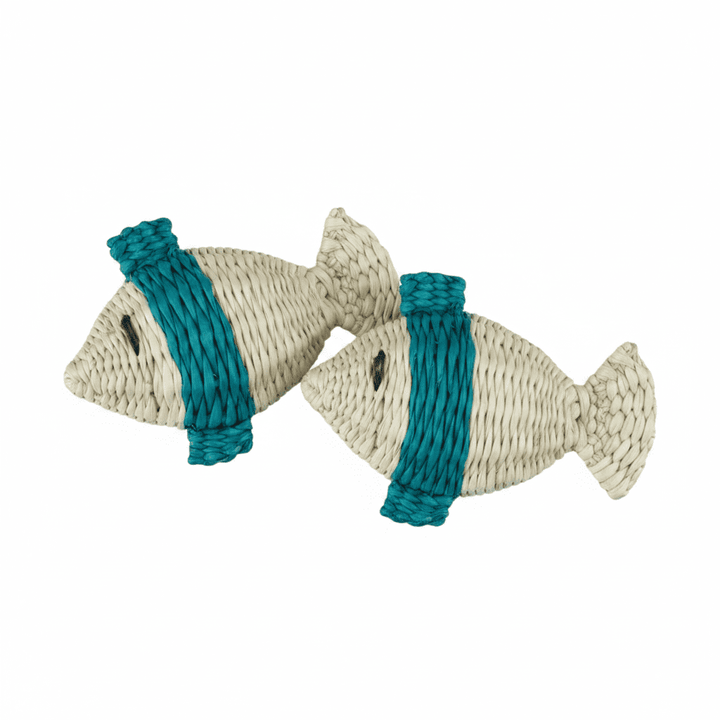 Fish Handwoven Iraca Napkin Rings — Napkin Ring, [material], MacondoForever
