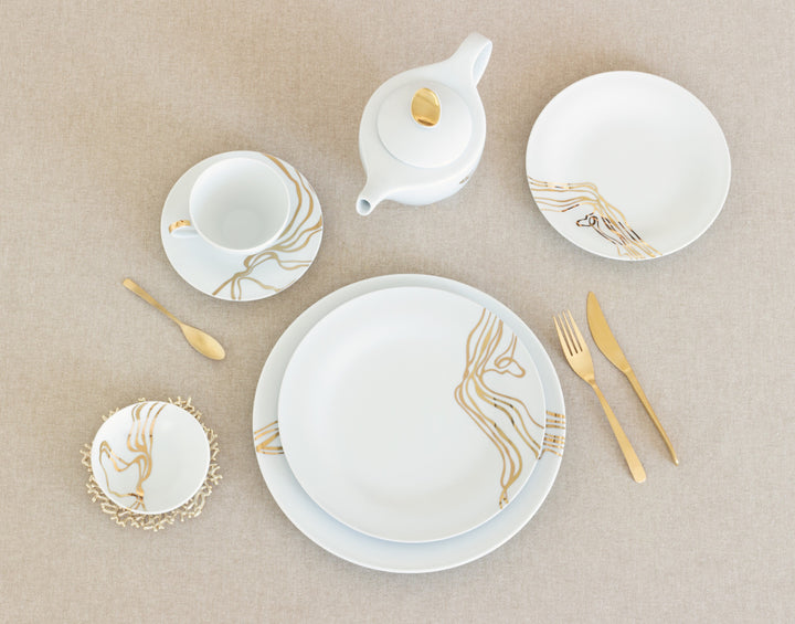 Fiume D'Oro Bread/Butter Plate (Set of 4)