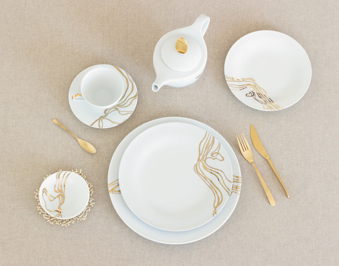 Fiume D'Oro 5-Piece Place Setting (Service for 4)