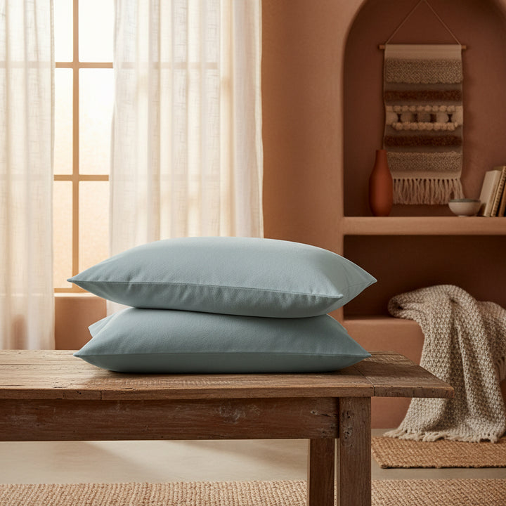 Organic Flannel Pillowcase Set