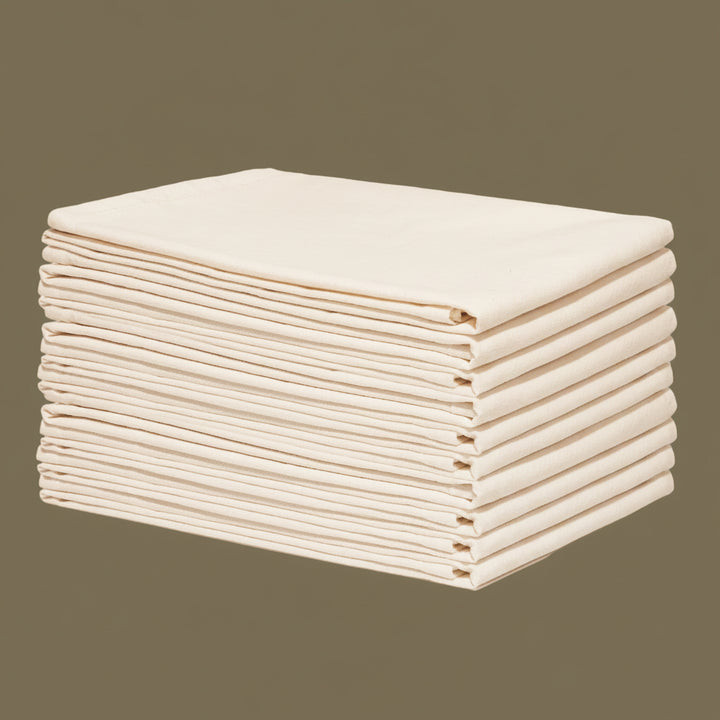Organic Cotton Flour Sack Towels (Set of 5 or 10)