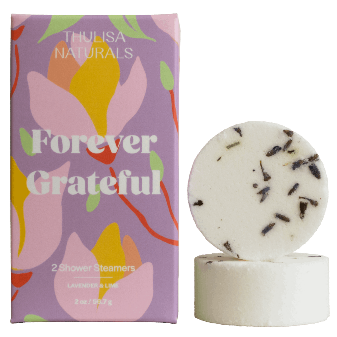 Mother's Day Forever Grateful Lavender Lime Shower Steamers