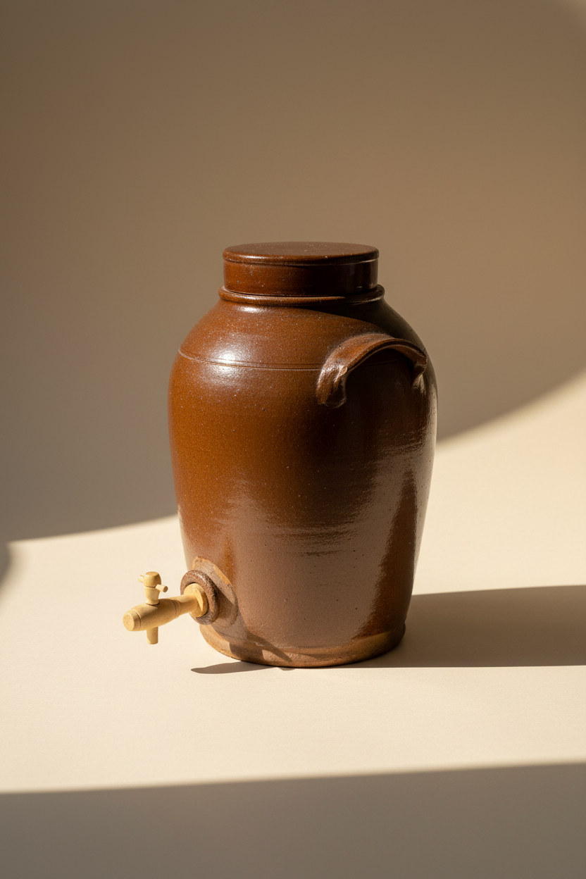 Vintage Vinegar Berry Jar