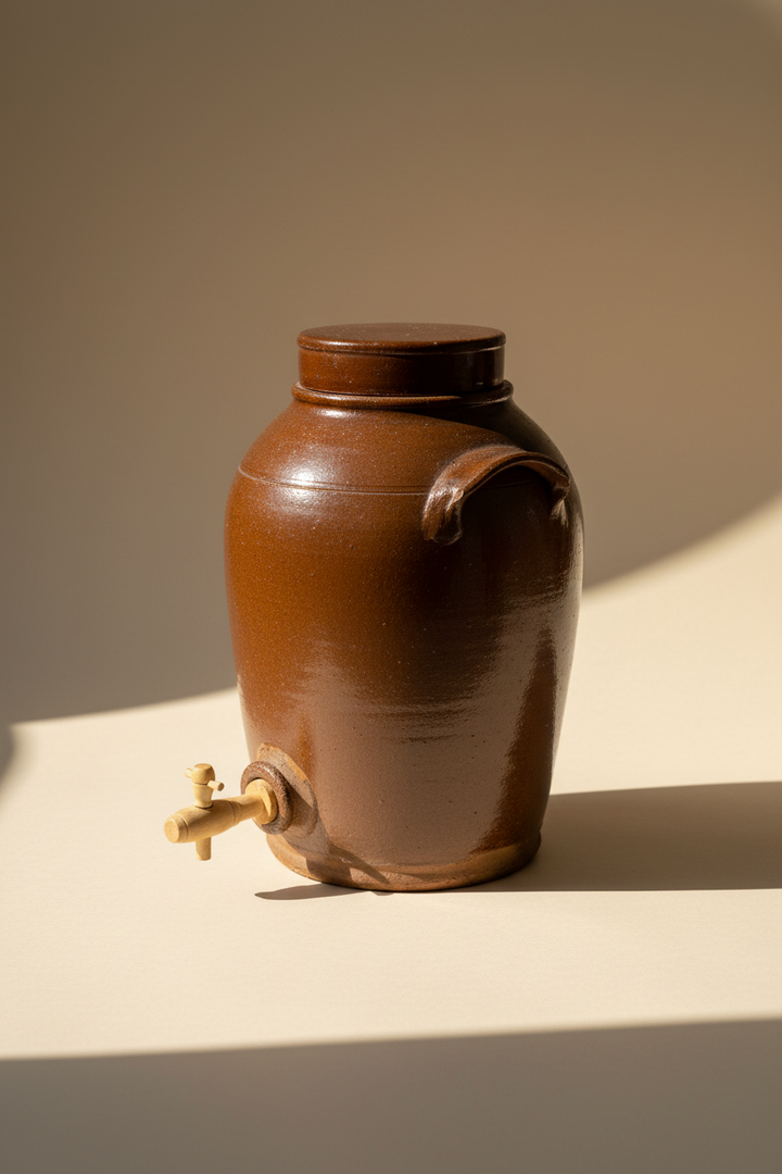 Vintage Vinegar Berry Jar