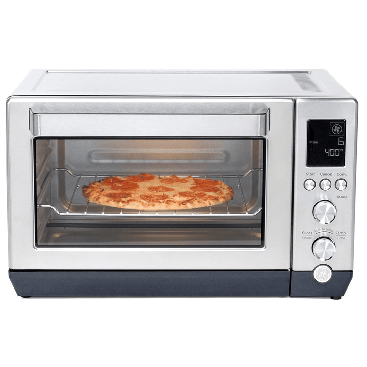 GE Digital 6‑Slice Convection Toaster Oven—Stainless Steel