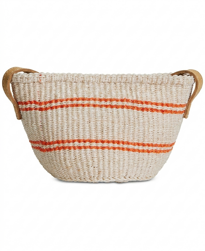 Small Generous Peace Handmade Sisal Crossbody Bag