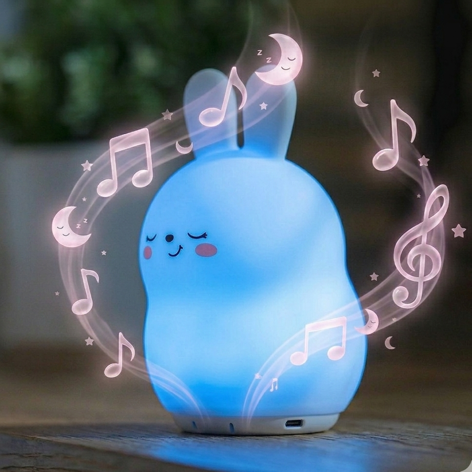 Sleeping Pal Night Light Sound Machine - 'Bonnie' The Bunny