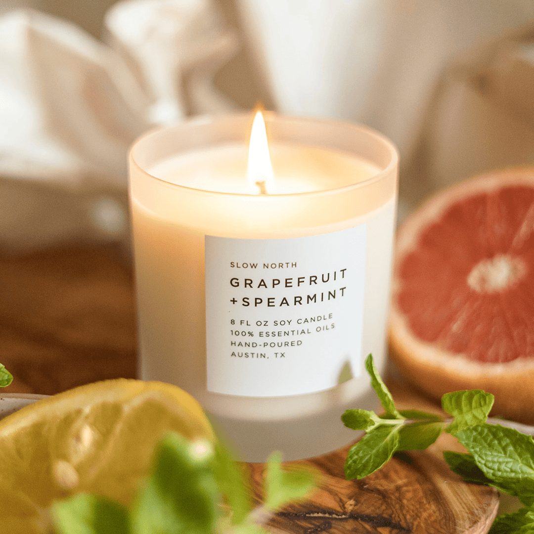 Grapefruit + Spearmint - Signature Candle