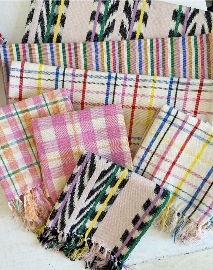 Heavy Cotton Solana Ikat Kitchen Towel