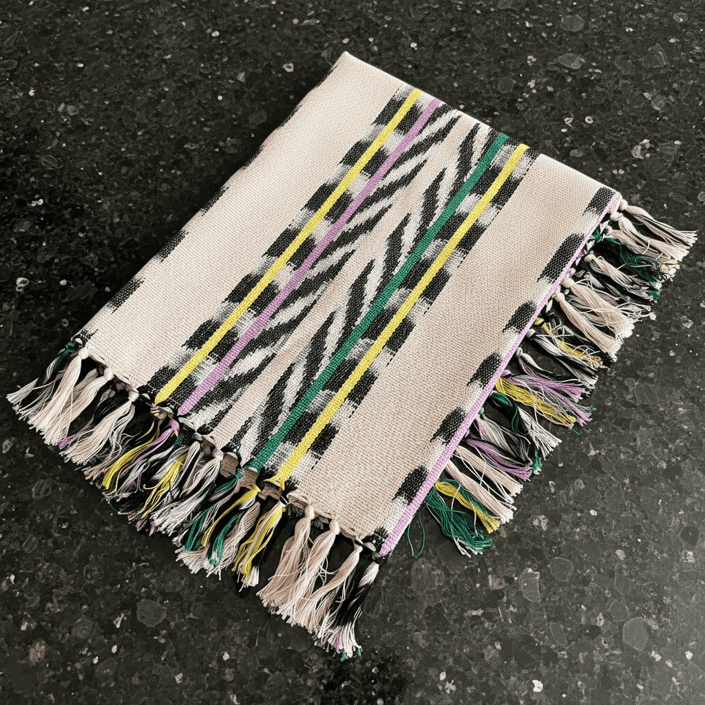 Heavy Cotton Solana Ikat Kitchen Towel