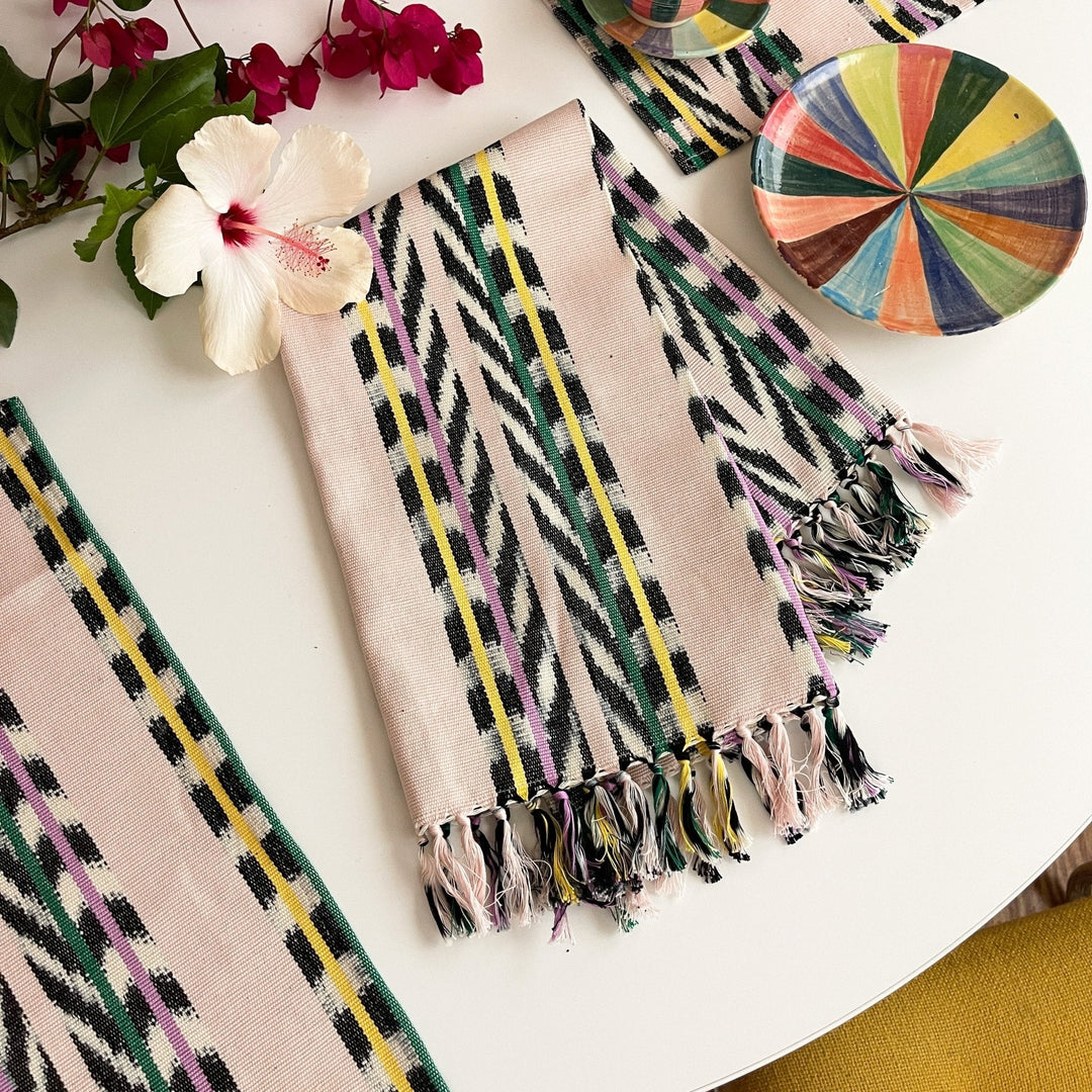 Heavy Cotton Solana Ikat Kitchen Towel