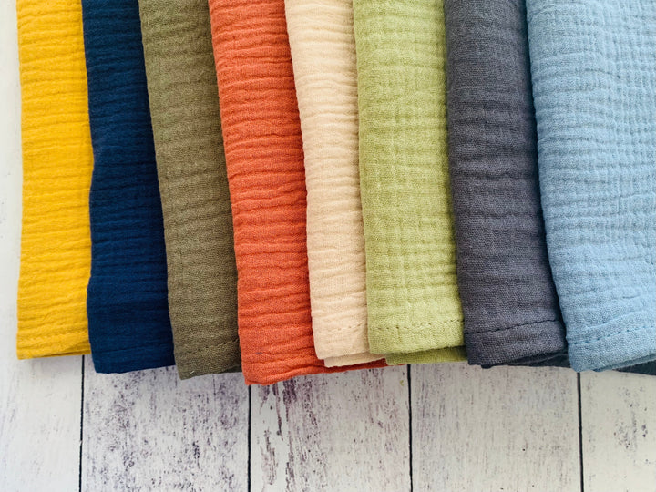 Cotton Crinkle Cloth Napkins (Set of 4)