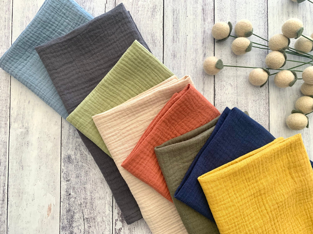Cotton Crinkle Cloth Napkins (Set of 4)