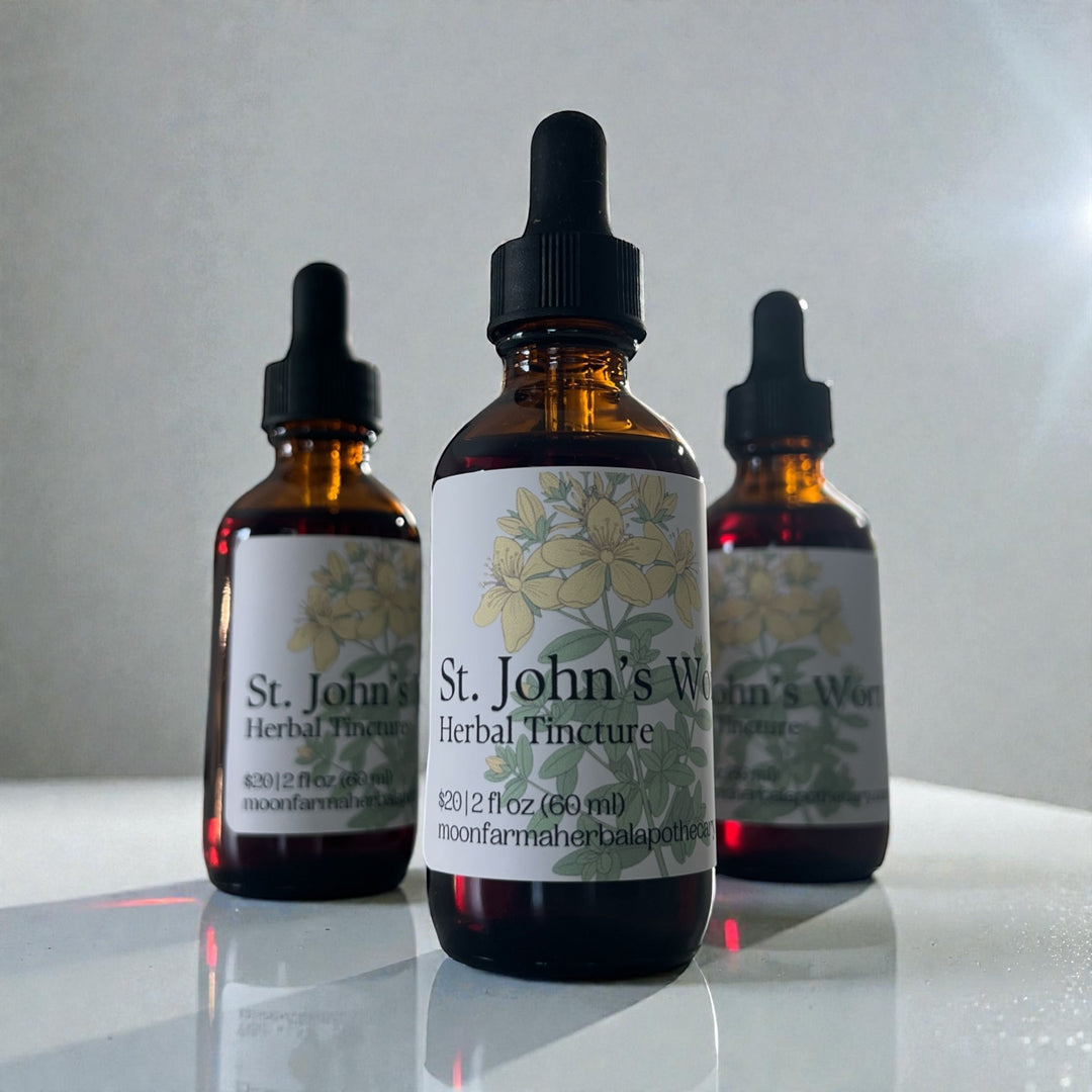 Amber glass St. John&