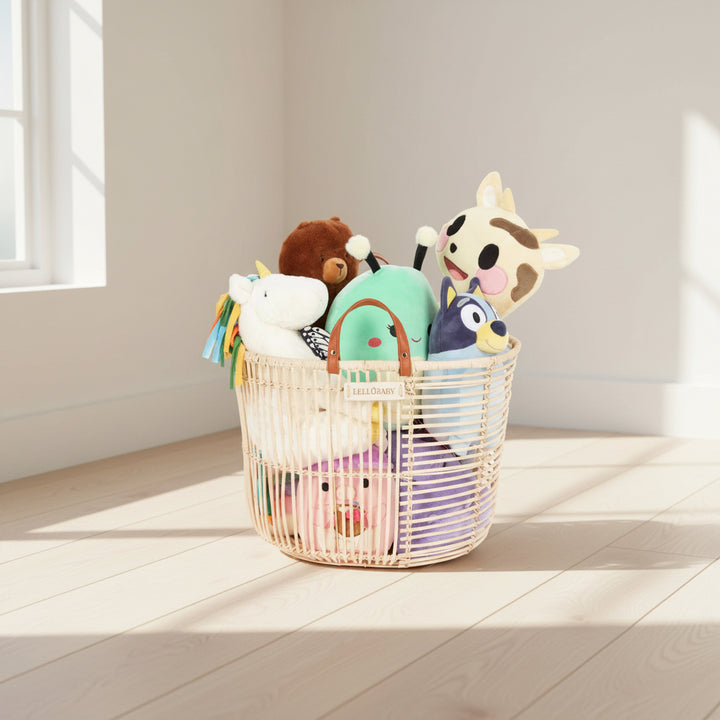 Which-Way Handwoven Rattan Storage Basket