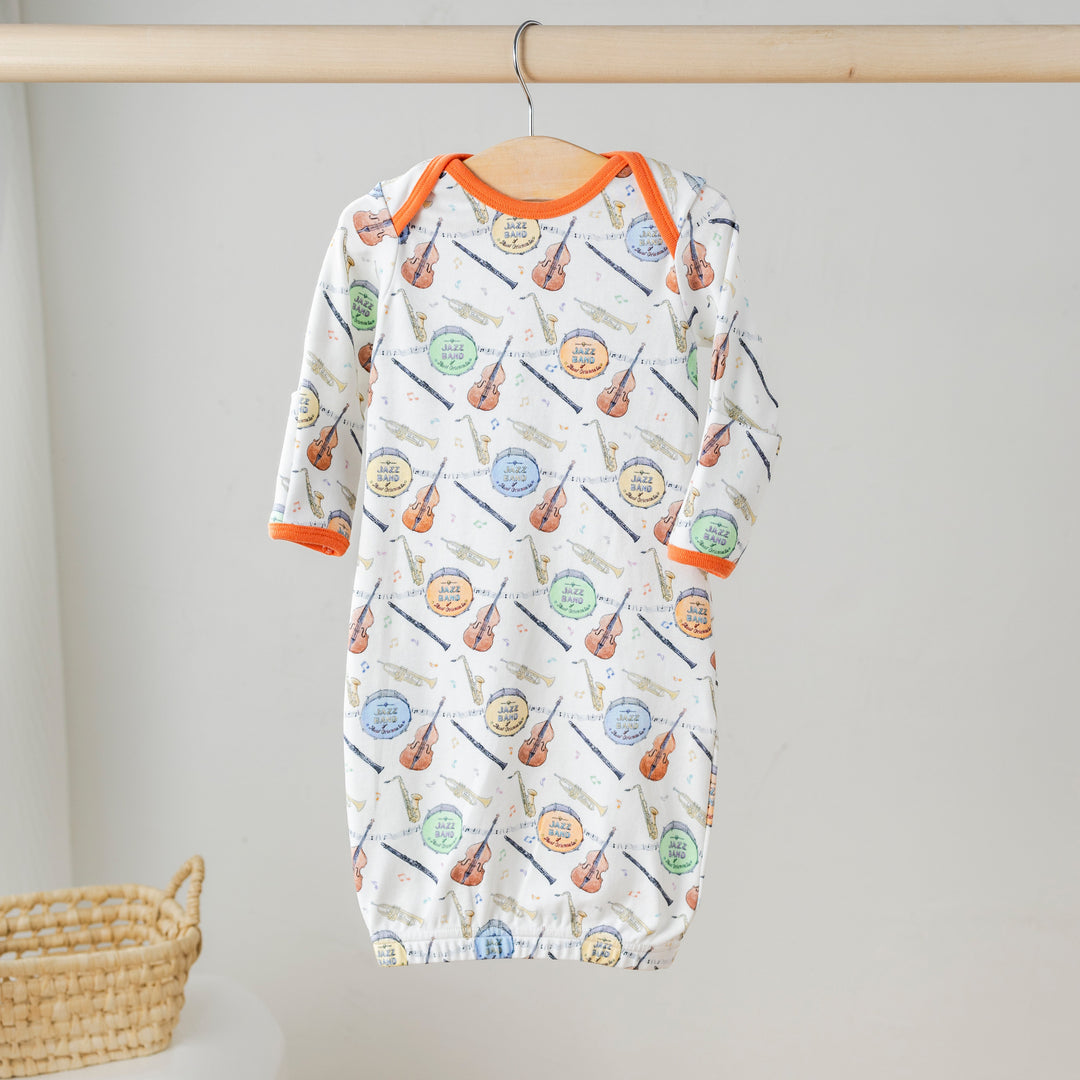 Jazz Festin' Organic Cotton Pajama Set