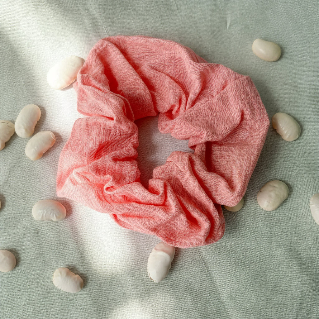 Bubblegum Upcycled Scrunchie