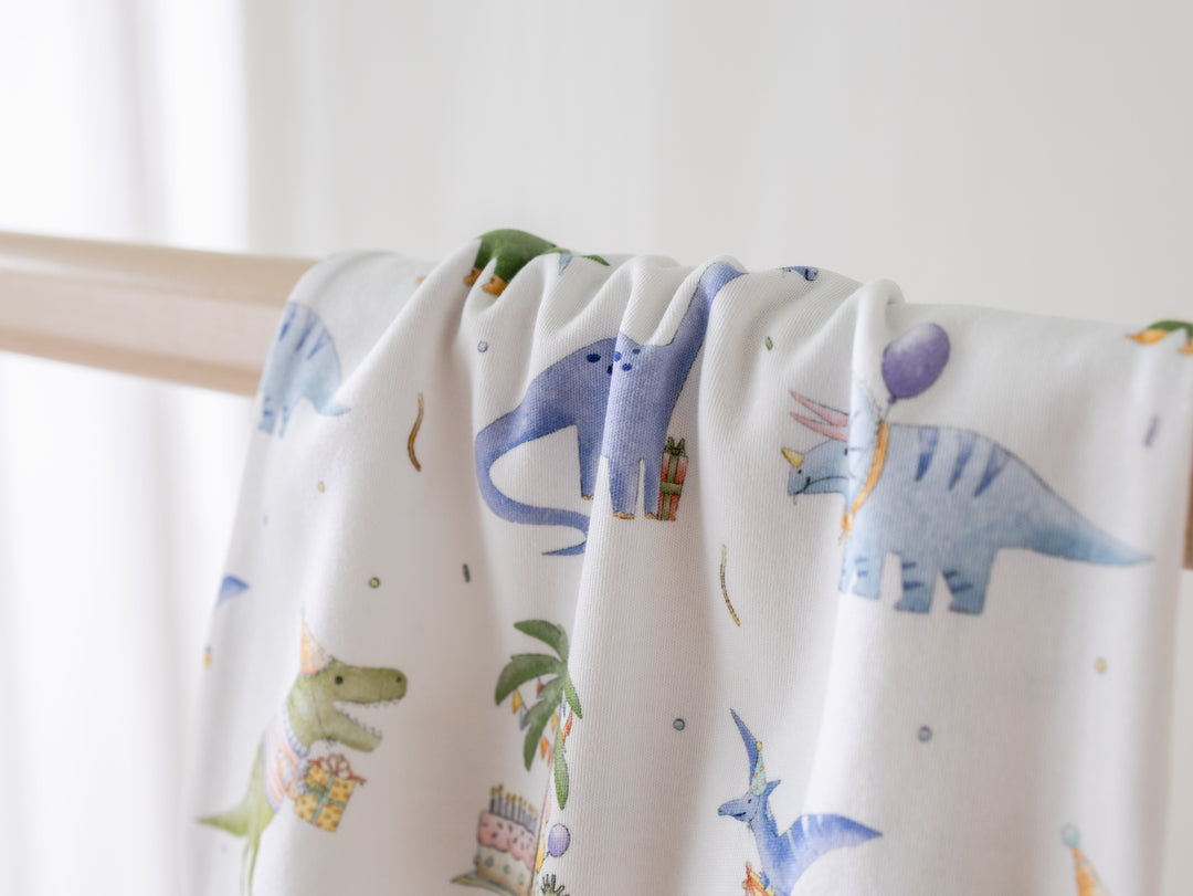 Dino-mite Birthday Organic Cotton Pajamas