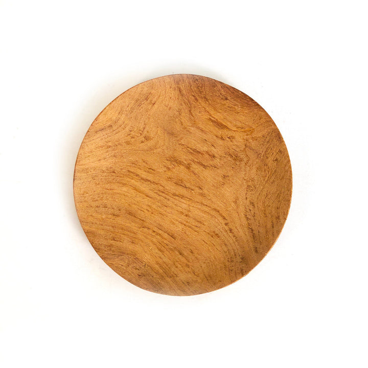 Round Teak Serving Platter