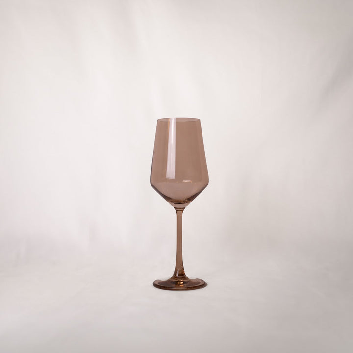 Brown Sugar - Colored Wine Glass