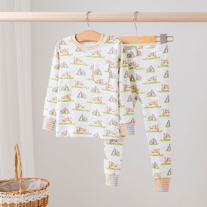 Cattle Mascot Mania Organic Cotton Kids Pajamas