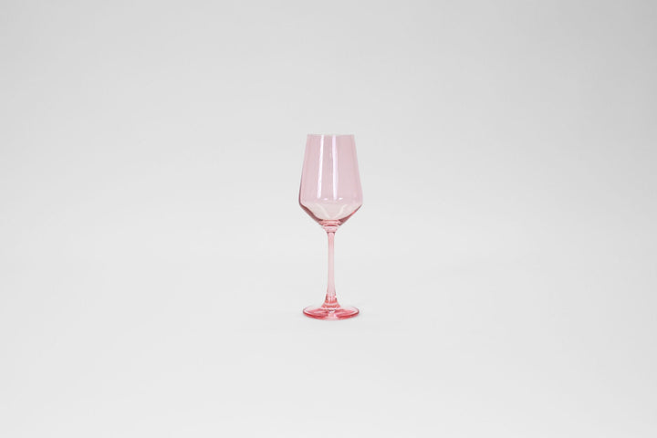 Tickle Me Pink - Stemless Colored Wine Glass