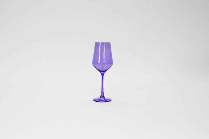 Veri Peri Purple - Stemless Colored Wine Glass