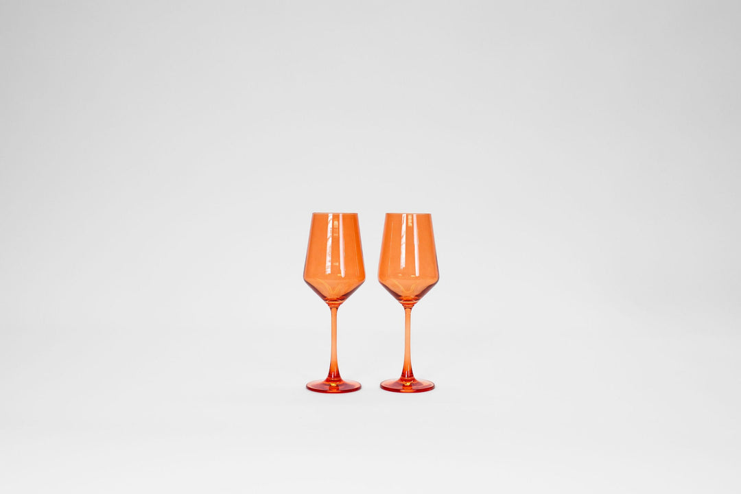 Aperol Orange - Stemless Colored Wine Glass
