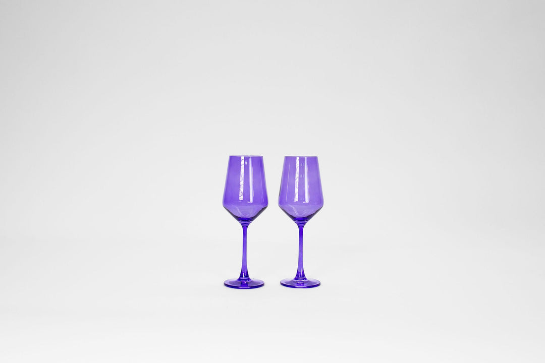 Veri Peri Purple - Stemless Colored Wine Glass