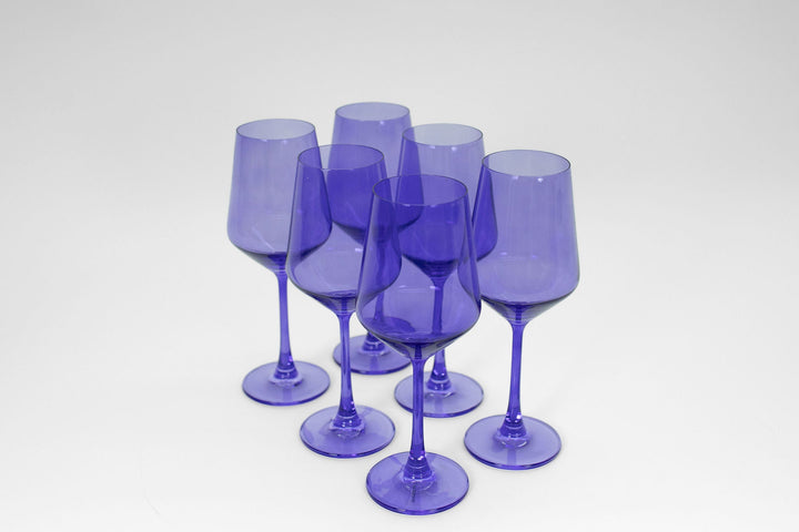 Veri Peri Purple - Colored Wine Glass