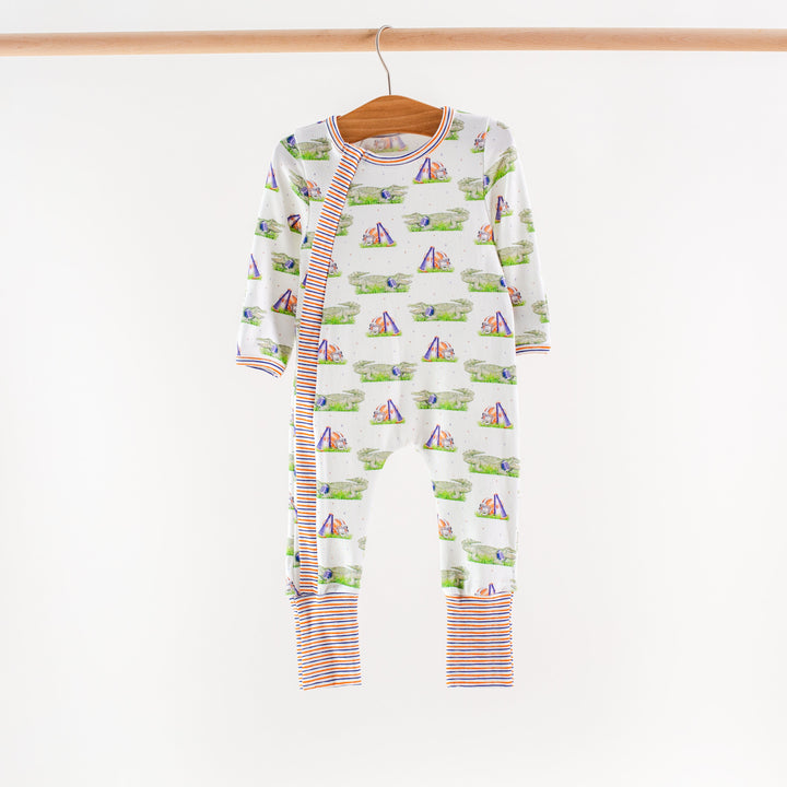 Alligator Mascot Mania Organic Cotton Kids Pajamas