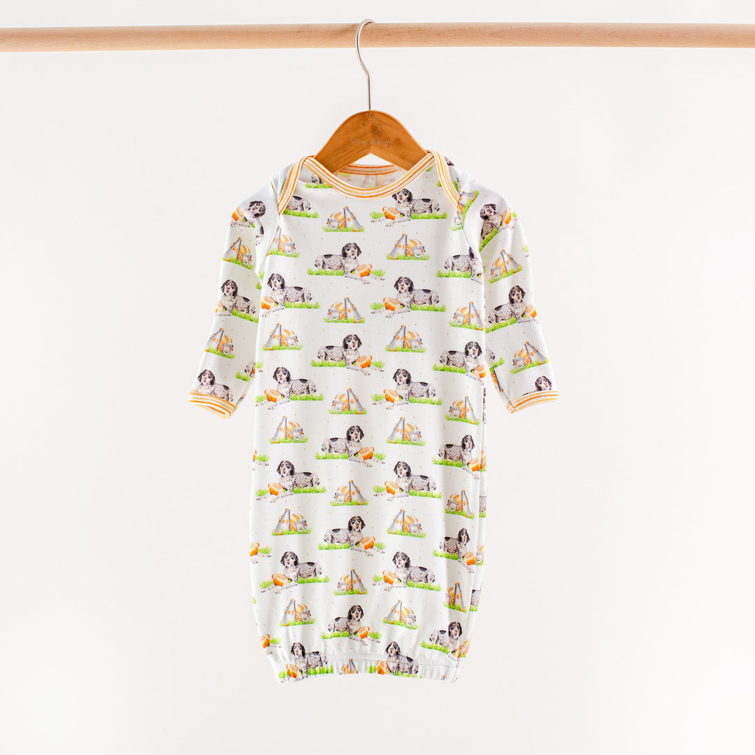 Hound Dog Mascot Mania Organic Cotton Kids Pajamas